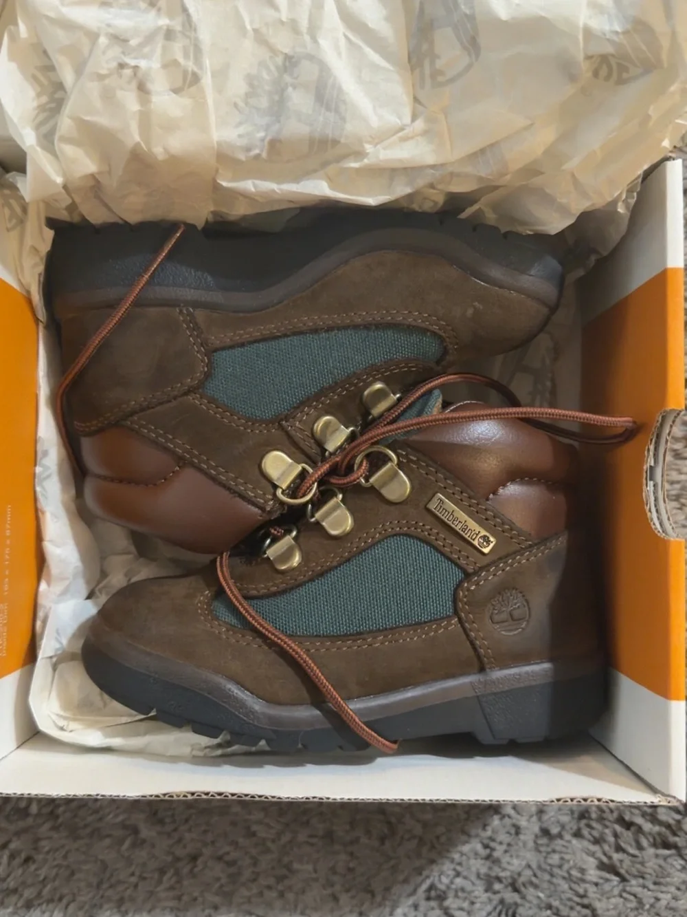 Timberland Toddler Field Boot - Dark Brown